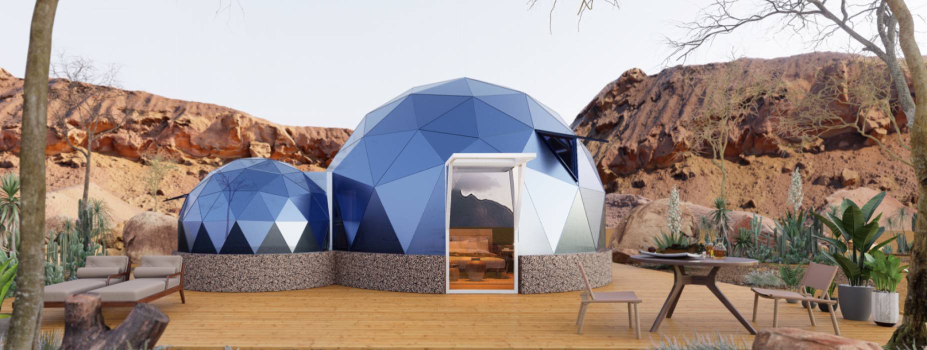 翔安区球形智能光伏玻璃星空房